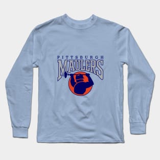 Retro Pittsburg Maulers Football 1984 Long Sleeve T-Shirt